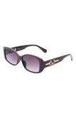 Designer inspired Rectangular Narrow Fashion Square Sunglasses