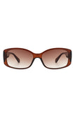 Designer inspired Rectangular Narrow Fashion Square Sunglasses