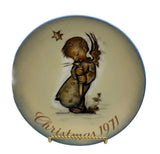 Vintage 1971 Hummel Collector Series Christmas Plate "Heavenly Angel"