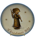 Vintage 1972  Hummel Christmas Collector Plate "Engel mit Flöte"