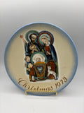 Vintage 1973 Hummel Collector Series Christmas Plate "The Nativity"