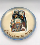Vintage 1973 Hummel Collector Series Christmas Plate "The Nativity"
