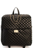 Designer Inspired Rolling Carry-On