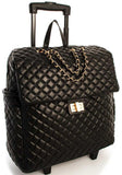 Designer Inspired Rolling Carry-On