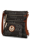 Designer Inspired MKF Beatrice Multi Compartments Crossbody by Mia K