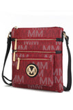 Designer Inspired MKF Beatrice Multi Compartments Crossbody by Mia K