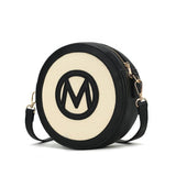 Designer Inspire MKF Acacia Round Crossbody Bag by Mia K