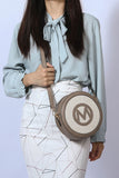 Designer Inspire MKF Acacia Round Crossbody Bag by Mia K