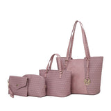 Designer Inspired MKF Lippa Signature Crocodile Tote Bag by Mia K