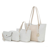 Designer Inspired MKF Lippa Signature Crocodile Tote Bag by Mia K