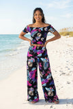 C-Mode 2-piece Black Pant Set