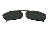 Solar Shield Polarized Clip-on Sunglasses 54 REC5