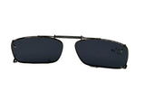 Solar Shield Polarized Clip-on Sunglasses 54 Rec19
