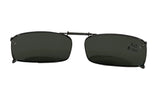 Solar Shield Polarized Clip-on Sunglasses 54 Rec8