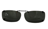 Solar Shield Polarized Clip-on Sunglasses 56 RecA