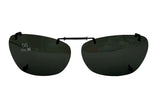 Solar Shield Polarized Clip-on Sunglasses 56 RecH