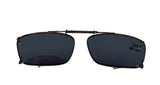 Solar Shield Polarized Clip-on Sunglasses 56 Rec19