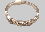 925 Silver CZ Ring Size 8