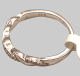 925 Silver CZ Ring Size 8