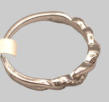 925 Silver CZ Ring Size 8