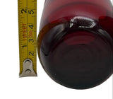 Vintage Anchor Hocking Royal Ruby Red Roly-Poly Juice Glasses