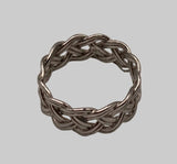 925 Silver Basket Weave Ring