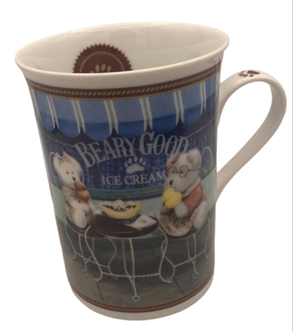 Danbury Mint Vintage Boyds Bear Collector Mugs "Beary Good"