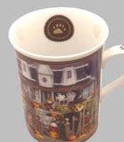 Danbury Mint Vintage Boyds Bear Collector Mugs "Beary Scary"