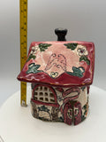 Vintage 2002 Blue Sky Clayworks Heather Goldminc "Tea for Two Cafe"