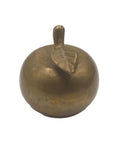 Vintage Brass Apple Bell Paper Weight