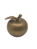 Vintage Brass Apple Bell Paper Weight