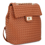 Designer Inspired Woven Backpack