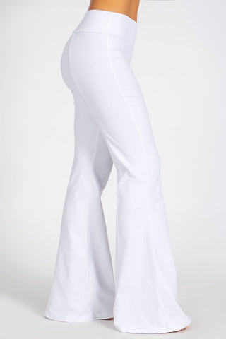 Chatoyant Plus Size Front and Back Detail Seam White