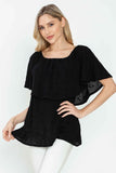 Chatoyant 4 Way Embroidered Boho Top