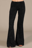 Chatoyant Bundle Mineral Wash Bell Bottoms Black/Beige Small