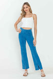 Chatoyant Mineral Wash Straight Fit Pants Deep Azure