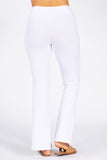 Chatoyant Mineral Wash Straight Fit Pants White