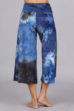 Chatoyant Blue and Charcoal Gauchos