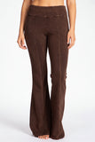 Chatoyant Plus Size Front and Back Detail Seam Brown