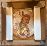 Vintage "Chief Joseph"  by Gregory Perillo Collector's Plate #2540
