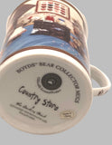 Danbury Mint Vintage Boyds Bear Collector Mugs "Country Store"