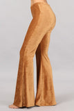 Chatoyant Plus Size Stretch Corduroy Camel