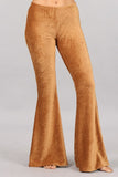 Chatoyant Plus Size Stretch Corduroy Camel