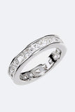 All Around CZ Wedding Ring