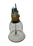 Vintage Walt Disney World Cinderella Castle Collectible Glass Bell