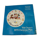 Vintage Walt Disney's 1973 Christmas Collector Plate