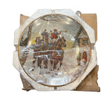 Vintage 1976 Gorham Dom Mingolla Christmas Collector Plate