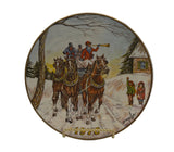 Vintage 1976 Gorham Dom Mingolla Christmas Collector Plate