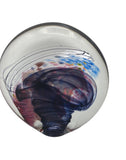 Vintage Eric Brakken Studio Art Glass Paperweight Signed 1992