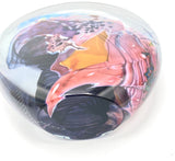 Vintage Eric Brakken Studio Art Glass Paperweight Signed 1992